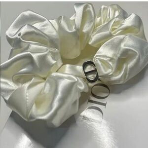 Dior Satin Hair Scrunchie
